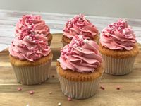 Cupcakes meisje met muisjes